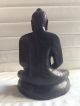 Buddha Asien Ebenholz Geschnitzt Thailand Sitzend Asiatika Buddhismus Dekoration Entstehungszeit nach 1945 Bild 1