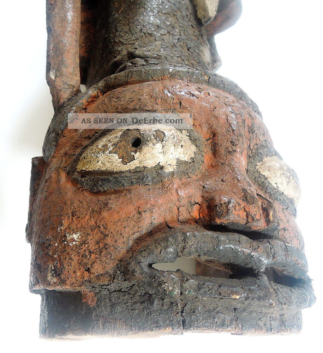 Alte Maske Gelede,  Yoruba,  Nigeria,  Vieux Masque Gélédé,  Yoruba,  Nigeria Entstehungszeit nach 1945 Bild