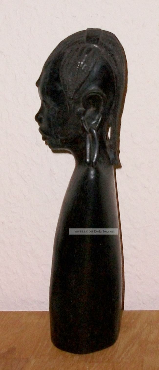 Makonde Figur (ebenholz,  Ebony) Aus Tansania,  African Art Entstehungszeit nach 1945 Bild