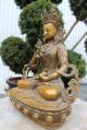 Vajrasattva Buddha Tantra Statue Bronze Figur Buddhismus Skulptur Dorje Ghanta Entstehungszeit nach 1945 Bild 1
