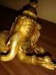 Edle Skulptur - Figur Elefant,  Bronze/messing ? Indien/asien ? Gottheit ? Entstehungszeit nach 1945 Bild 1