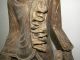 älterer Stehender Buddha Holzfigur Geschnitzt Handarbeit Skulptur Holz Figur Entstehungszeit nach 1945 Bild 1