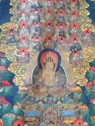Budistisches Gemälde Lebensbaum ?? Auf Leinwand Ko - 1442 Bild