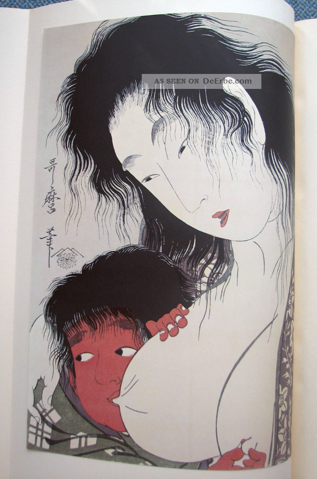 13 Japanische Holzschnitte /drucke Women Utamaro Woodcut Erbstück Entstehungszeit nach 1945 Bild