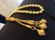Tesbih Gebetskette Islamic Prayer Beads 925/karat Silber Mit 22 Karat Vergoldet Islamische Kunst Bild 7