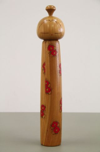 Kokeshi Japanische Holzpuppe Figur Vintage Bild