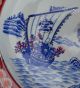 Antike,  Wand - Teller,  China / Japan Bemalt,  Signiert,  41,  5 Cm,  Ca.  19 Jhh. Asiatika: China Bild 1