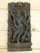 Antikes Holzrelief Vishnu Buddha Tempelfries Hausaltar Holzpanel Skulptur Indien Asiatika: Indien & Himalaya Bild 1