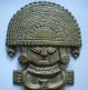 Peru Inka Maya Südamerika Gott Figur Aus Metall Wandhänger 28cm Internationale Antiq. & Kunst Bild 2
