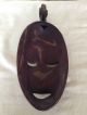 Afrikanische Maske Figur Holz 350 Gramm Ca.  39x18 Cm Entstehungszeit nach 1945 Bild 2