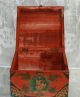 Lama Box Schatzkiste Schmuckkasten Aus Holz Bemalt Nr.  5 Handarbeit Nepal Tibet Entstehungszeit nach 1945 Bild 9