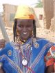 L`art Africain Strang Karneol Perlen Zylindrisch Antik Fulani Peul Sahel Cambay Afrika Bild 4