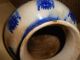 Antike Antique Vase Porzellan Asiatika Chinese China Blaumalerei Gemarkt Signed Asiatika: China Bild 8