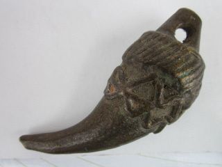 Anhänger LÖwenkralle Aus Bronze,  In Der Verlorenen Form Gearbeitet,  Westafrika Bild