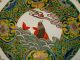 Chinesischer Porzellanteller Mit Koi Und Blauer Kaiser - Kangxi - Sechszeichenmarke Entstehungszeit nach 1945 Bild 2