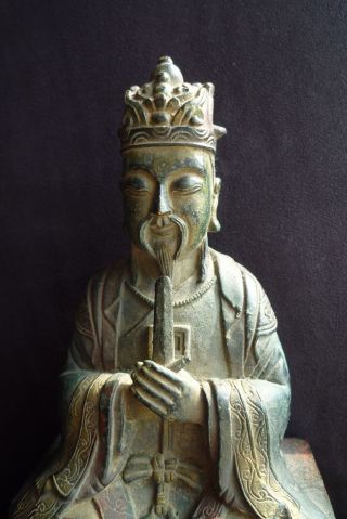 Feine Bronze - Daoistische Gottheit - China Ca.  17.  Jh.  - Lempertz Auktionshaus Bild