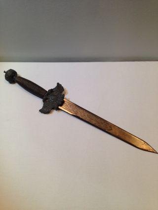 Antikes Messer,  Orient Oder Arabien,  19.  Jahrhundert.  Sammler Bild