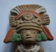 Mexiko Inka Maya 2 Stück Figuren Statue 12cm Aus Ton Mexico Südamerika Internationale Antiq. & Kunst Bild 3