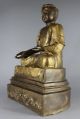 MÖnch Buddha Figur Skulptur Bronze Tibet Asiatika China Statue Buddhismus Figur Asiatika: China Bild 3