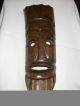 Alte Afrikanische Wandmaske Afrika,  Massives Holz,  Afrikanische Kunst Antik Entstehungszeit nach 1945 Bild 2