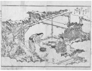 U K I Y O - E: Utagawa Kuniyoshi (1858) - 2 Ex. Bild