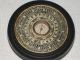 Antiker Feng Shui Kompass Mit Einlegearbeiten Auf Bein,  Hartholzbox Japan Asien Asiatika: Japan Bild 5