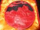 China Rotlack Teller Red Lacquer Plate In Verpackung Vitrinenstück Asiatika: China Bild 1
