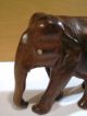 Holzfigur - Schöner Elefant - Handarbeit - Mahagoni - Höhe Ca.  8 Cm,  Ca.  100 G Holzarbeiten Bild 1