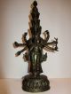 Buddha Ganesha Avalokiteshvara Figur Statue Bronze Nepal Indien Entstehungszeit nach 1945 Bild 1