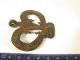 Schönes Amulett Chamäleon Guin Gan Schmuckanhänger Brass Pendant Chameleon Entstehungszeit nach 1945 Bild 1