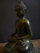 Alter Buddha - Bronze - China/ Tibet Asiatika: China Bild 3