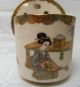Japanische Tasse/ Untertasse Marke Soko China Showa Periode 1926 Satsuma Asiatika: Japan Bild 4