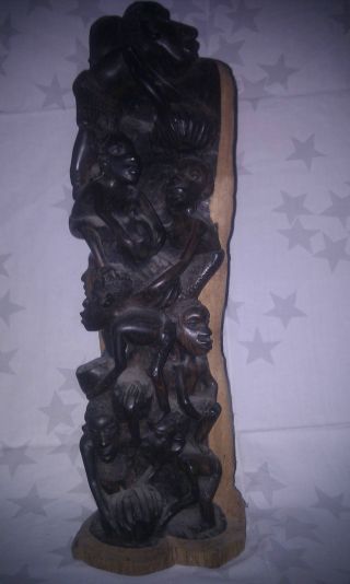 Ebenholz Skulptur,  Tansania Bild