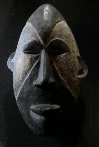 Afrikanische Stammes Kunst Grosse Maske Der Galoa,  Gabun Afrika Bild