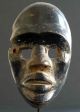 Alte Afrikanische Miniatur - Maske Vom Stamm Der Dan,  Ca.  16 Cm,  Metallsockel Entstehungszeit nach 1945 Bild 1