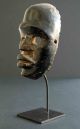 Alte Afrikanische Miniatur - Maske Vom Stamm Der Dan,  Ca.  16 Cm,  Metallsockel Entstehungszeit nach 1945 Bild 2