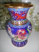 Große Cloisonne Vase - Drache - Hahn - Chinesische Vase Entstehungszeit nach 1945 Bild 4