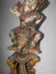 Große ältere Skulptur Holzfigur Garuda Gottheit Bali Indonesien Schnitzerei Asiatika: Südostasien Bild 4