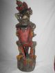 Große ältere Skulptur Holzfigur Garuda Gottheit Bali Indonesien Schnitzerei Asiatika: Südostasien Bild 6