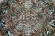 Tibetischer Kalender Mandala Kreis Metall Amulett Buddha Tibet Indien Nepal Asia Entstehungszeit nach 1945 Bild 2