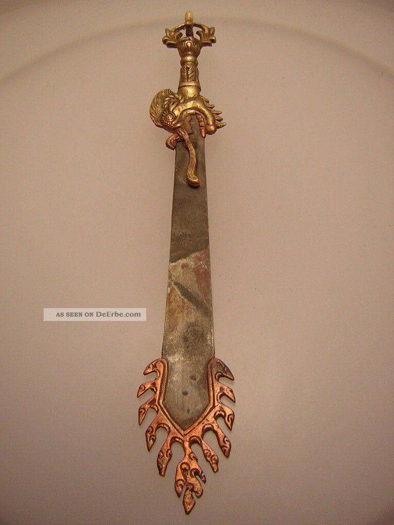 Khadga Aus Nepal (manjushree Sword) Kh3 Entstehungszeit nach 1945 Bild