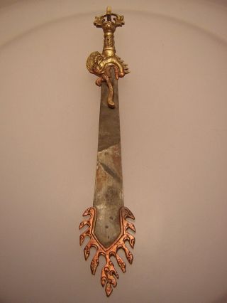 Khadga Aus Nepal (manjushree Sword) Kh3 Bild