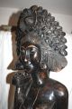 Shiva Ganesha Meditations Holzfigur Hartholz Handgeschnitzt Höhe Ca.  115cm Um1895 Entstehungszeit nach 1945 Bild 1