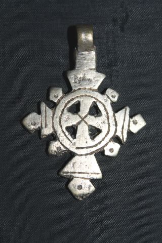 Äthiopien: Kreuz Anhänger Halskreuz.  Ethiopian: Cross Pendant.  Etiopia.  Ethiopie Bild