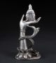 18,  5 Cm Sammeln Alte Kwan - Yin Skulpturen,  Tibet Silber,  China Selten Asiatika: China Bild 3