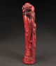 25 Cm Sammeln Alte Unsterbliches Drache Skulpturen,  Lack Rotlack,  China Selten Asiatika: China Bild 3