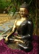 Wunderschöne,  Sehr Feine Sakyamuni Buddha Statue Bronze Aus Tibet 6 Kilo Entstehungszeit nach 1945 Bild 2
