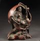 Große Sammeln Alte Unsterbliches Crane Skulpturen,  Lack Rotlack,  China Selten Asiatika: China Bild 1