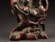 Große Sammeln Alte Unsterbliches Crane Skulpturen,  Lack Rotlack,  China Selten Asiatika: China Bild 3