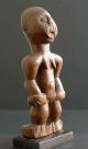 Alte Afrikanische Kleine Weibliche Figur Entstehungszeit nach 1945 Bild 1